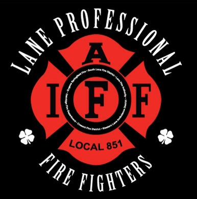 Lane Professional Fire Fighters Logo